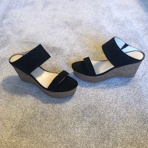 Marc Fisher Cork Wedges